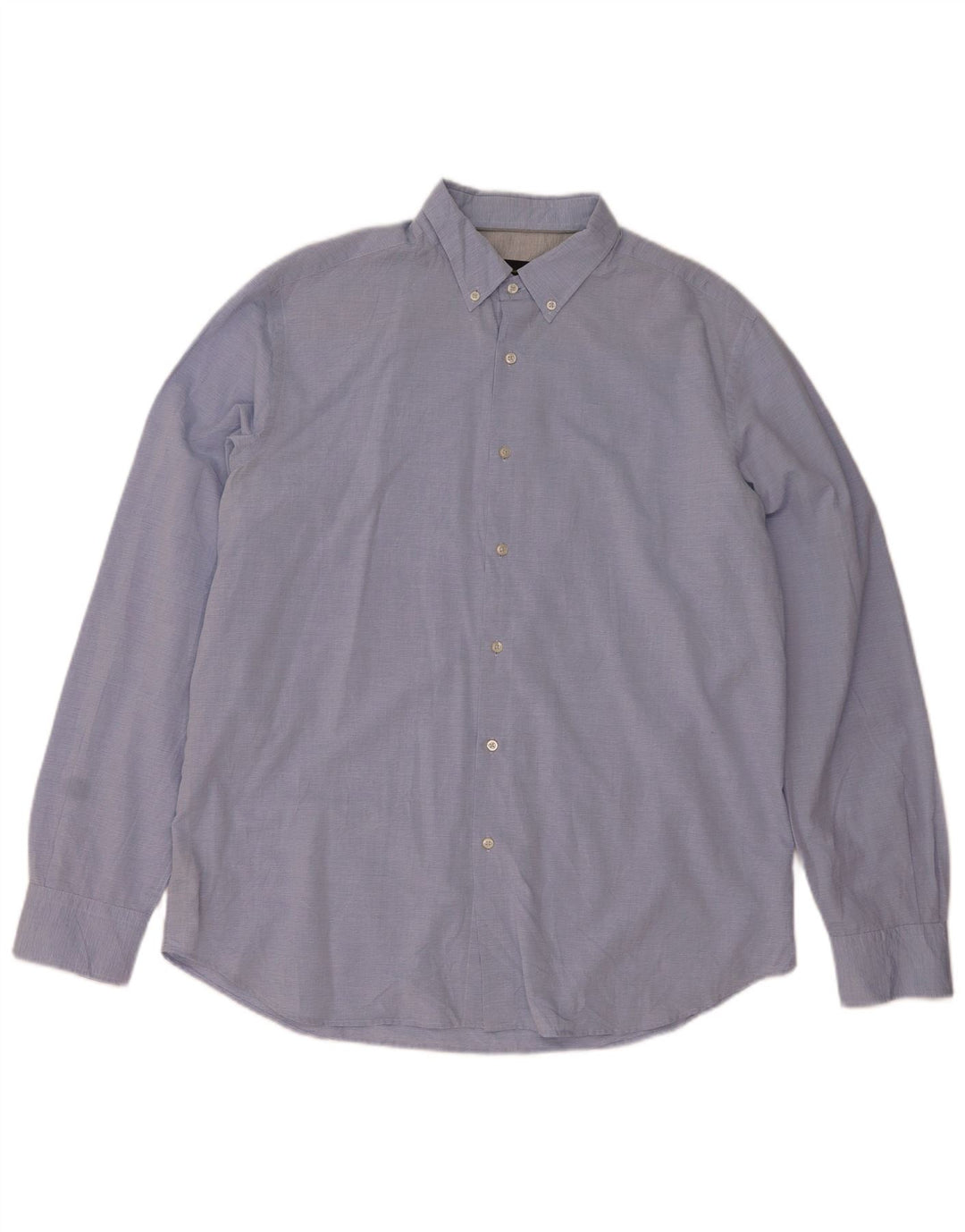 Camisa masculina Massimo Dutti 2XL algodão listrado azul