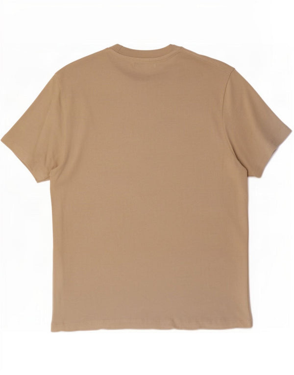 Zara Camiseta masculina Top Pequeno Bege