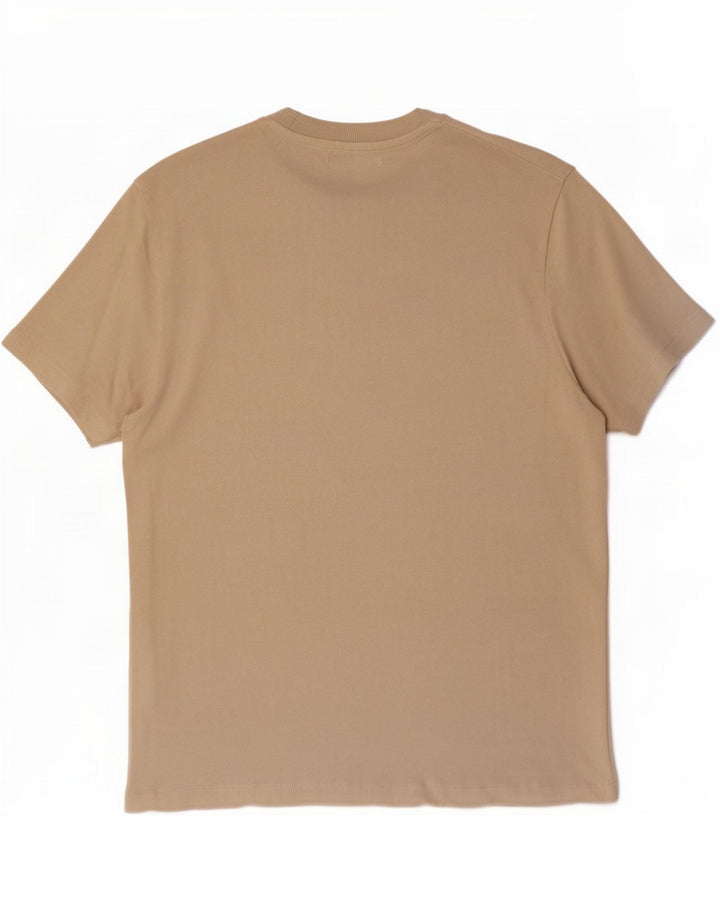 Zara Camiseta masculina Top Pequeno Bege