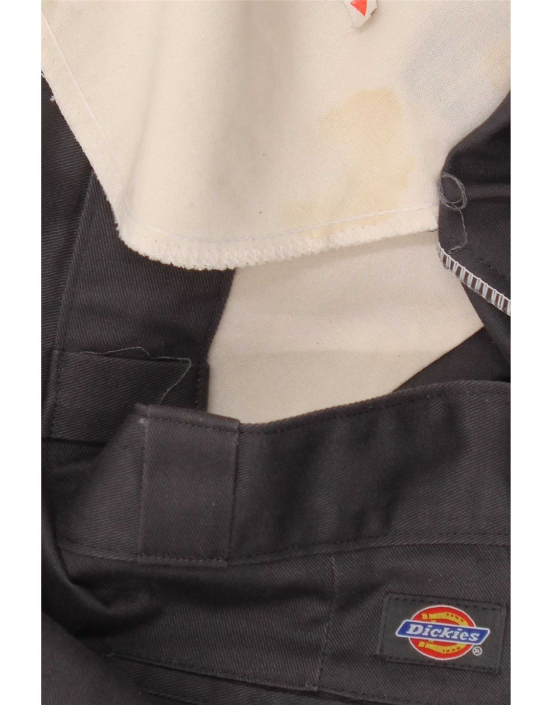 Calças Chino retas masculinas Dickies W34 L33 azul marinho