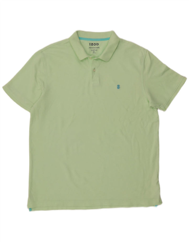 Camisa polo masculina IZOD 2XL algodão verde