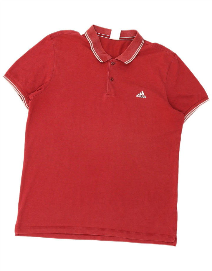 Camisa Polo Masculina Adidas XL Vermelha