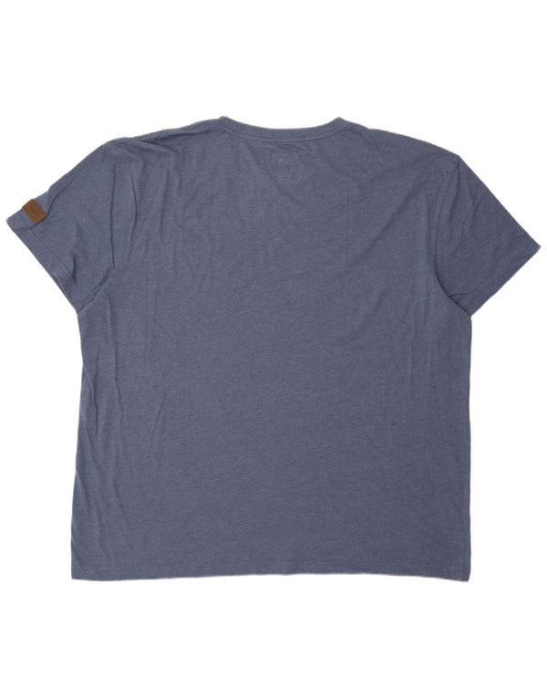 Camiseta gráfica masculina ARIZONA Top 3XL algodão azul marinho