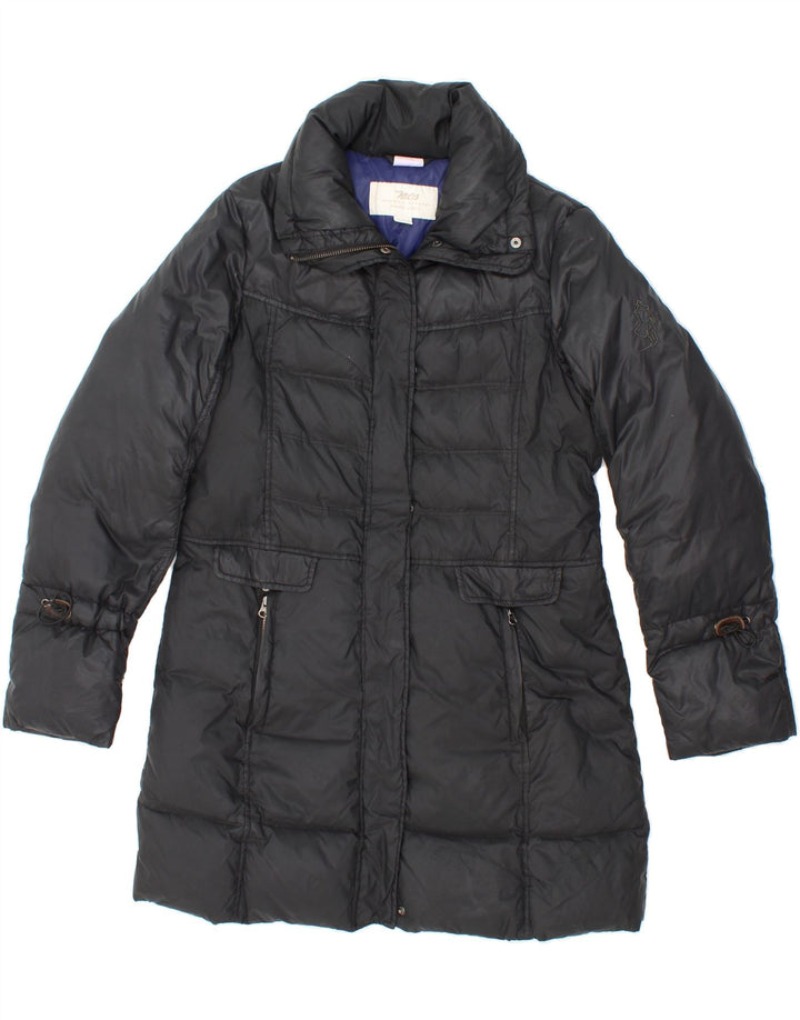 MARLBORO CLASSICS Womens Padded Coat EU 38 Medium Black Nylon Vintage Marlboro Classics and Second-Hand Marlboro Classics from Messina Hembry 