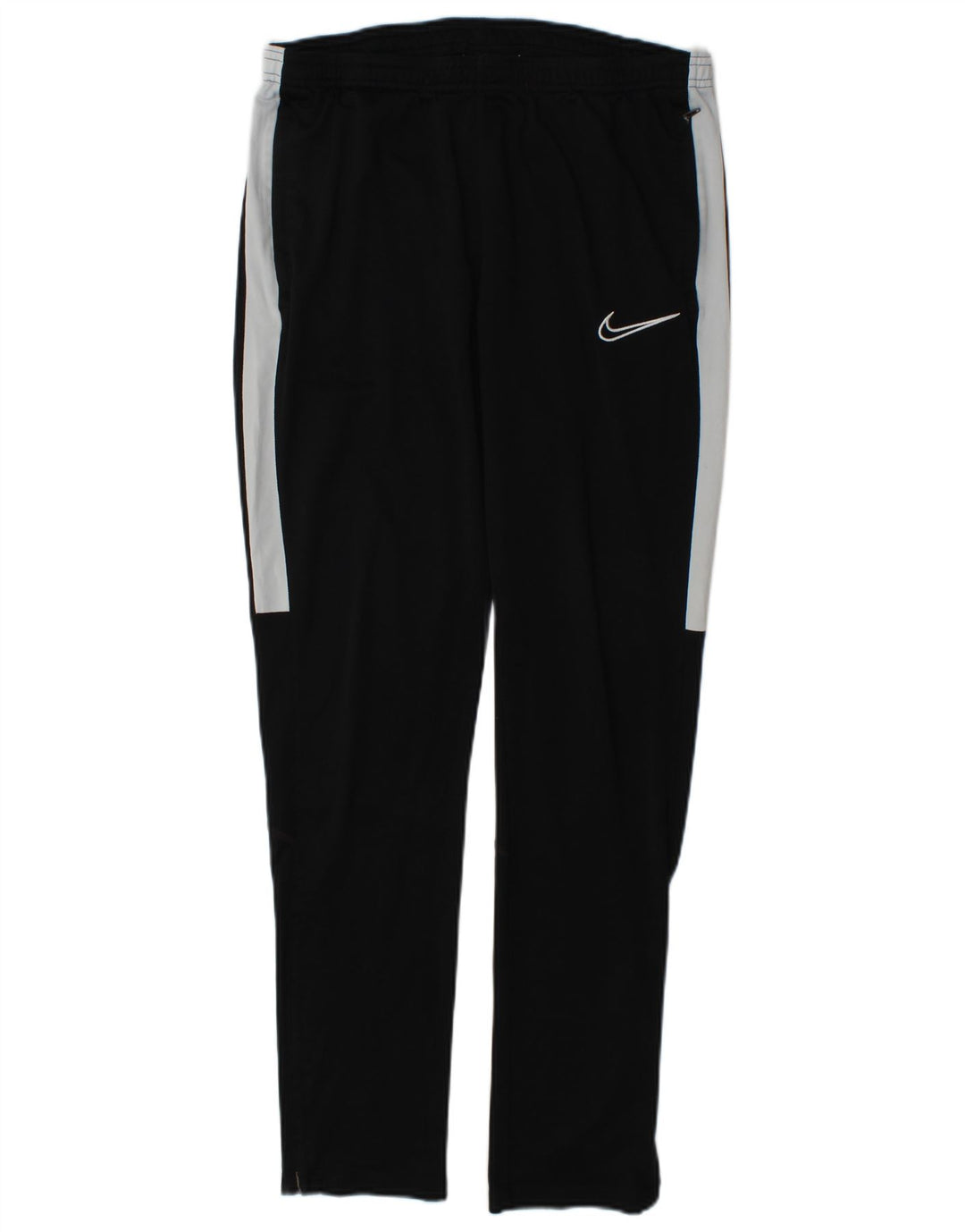 Calça de treino masculina Nike Dri Fit médio preto colorblock poliéster