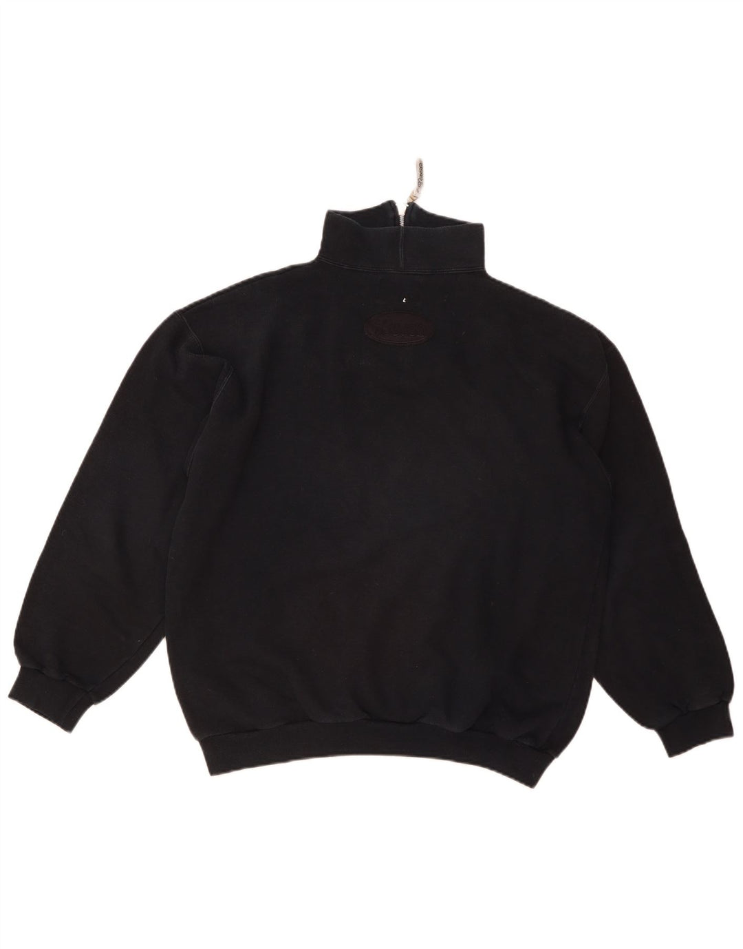 SEVEN 7 moletom masculino gráfico com zíper e gola alta algodão azul marinho