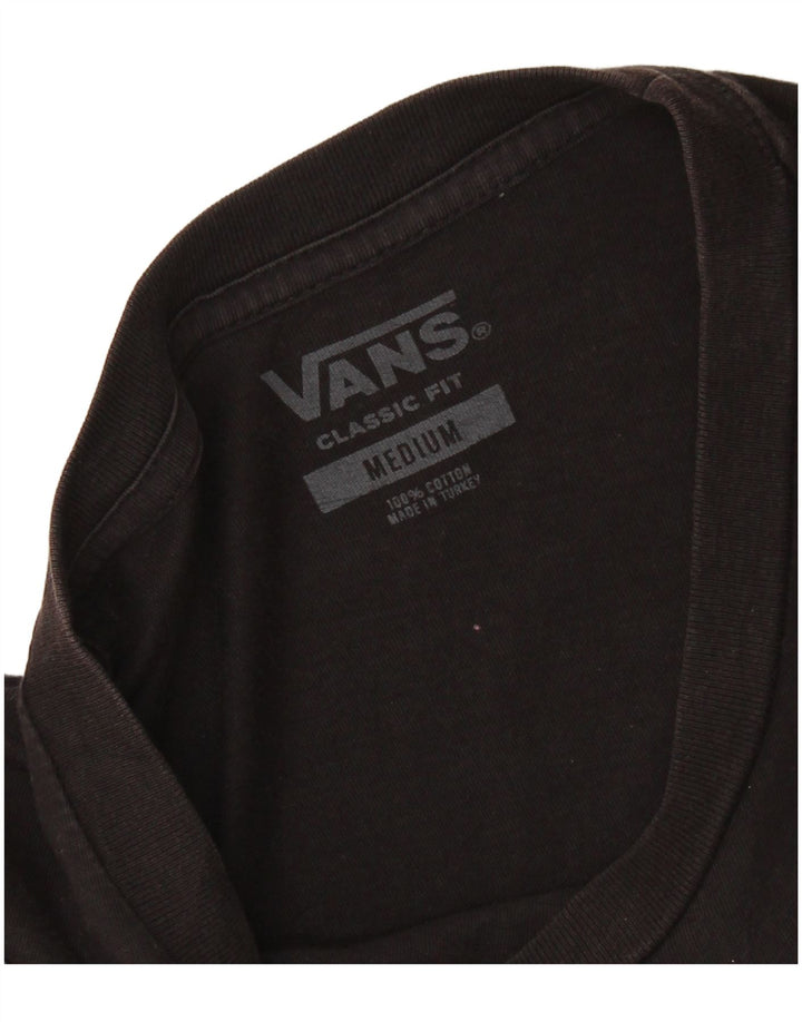 Camiseta VANS Masculina Classic Fit Graphic Top Médio Preto