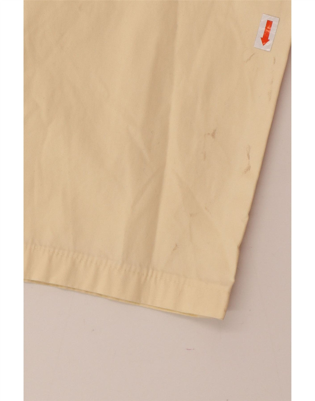 Calça casual reta masculina HUGO BOSS Arkansas W36 L34 algodão branco