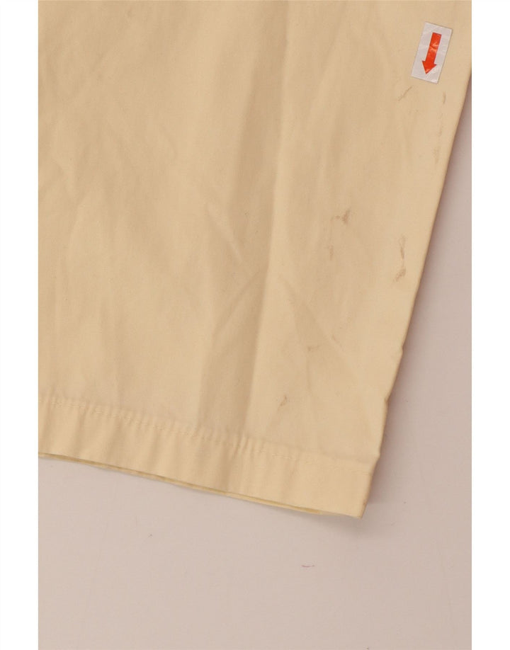 Calça casual reta masculina HUGO BOSS Arkansas W36 L34 algodão branco