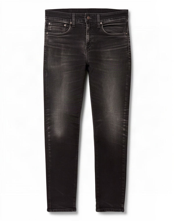 Calça jeans masculina Levi's 512 Slim Tapered W31 L32 algodão preto