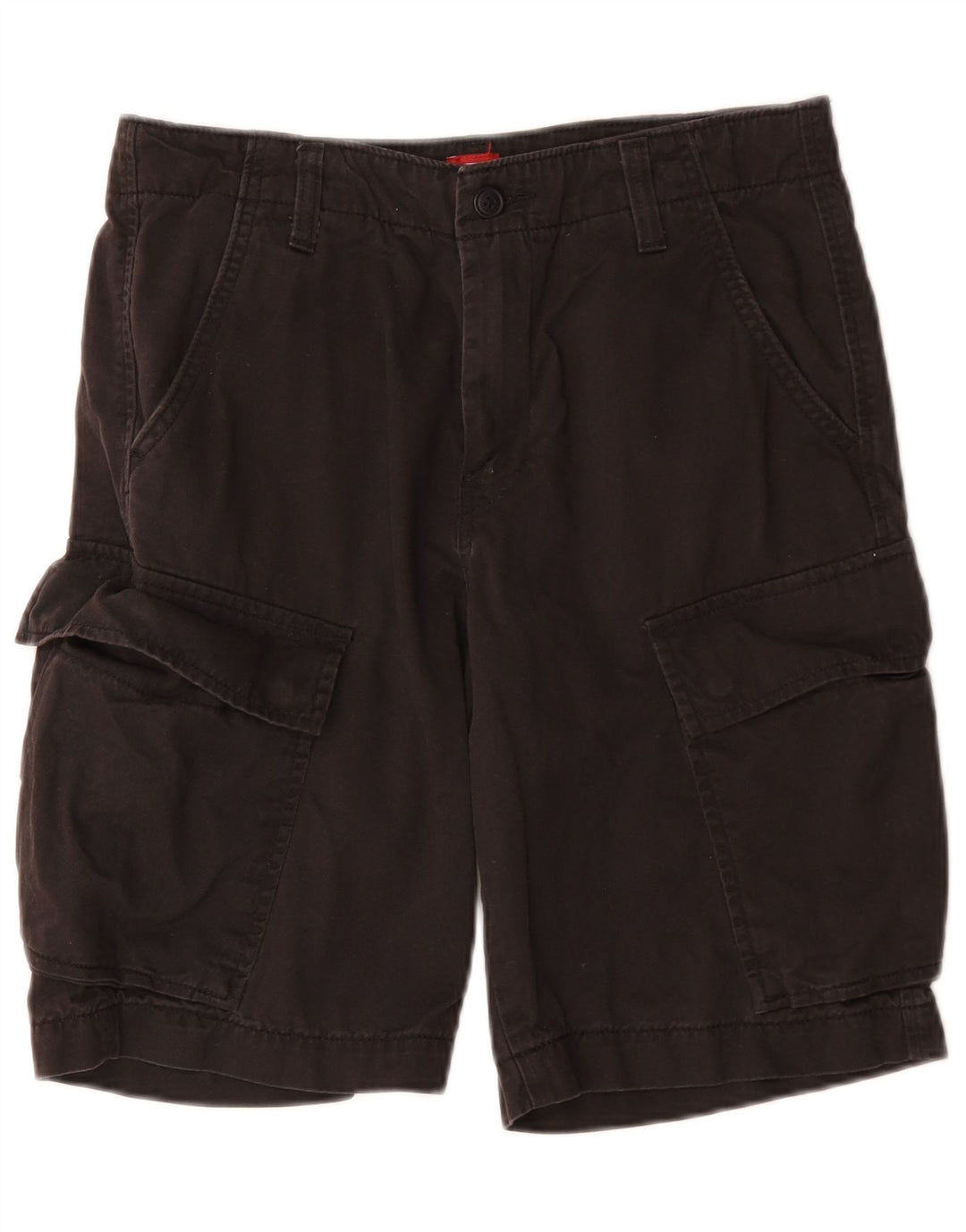 Shorts cargo masculino Levi's W30 médio preto algodão