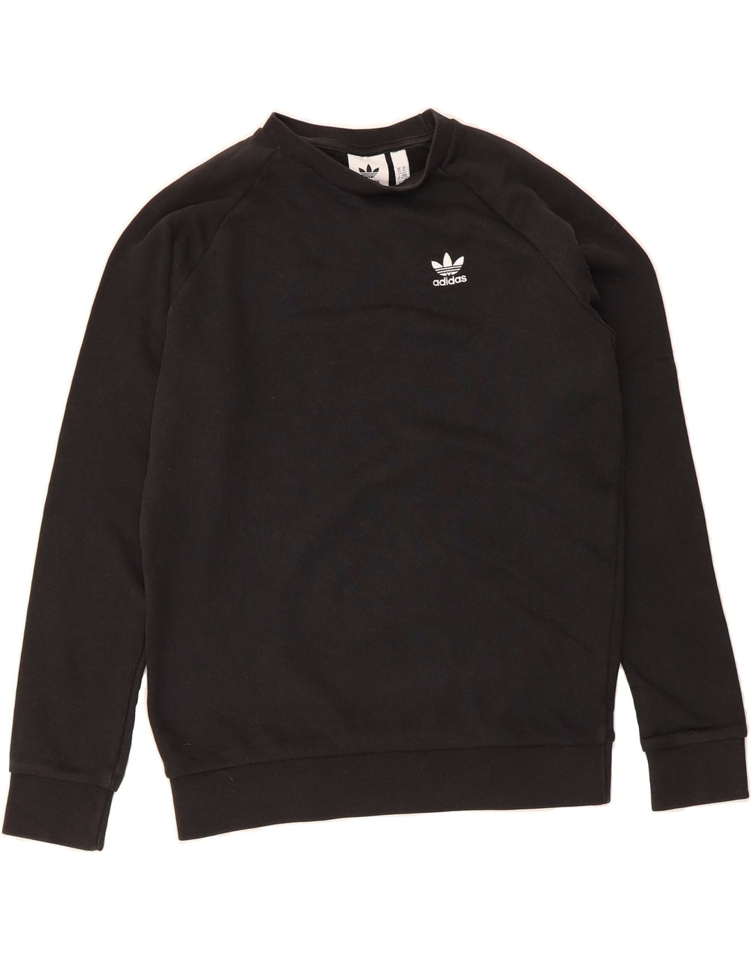 ADIDAS Mens Sweatshirt Jumper XS Black Cotton Vintage Adidas and Second-Hand Adidas from Messina Hembry 