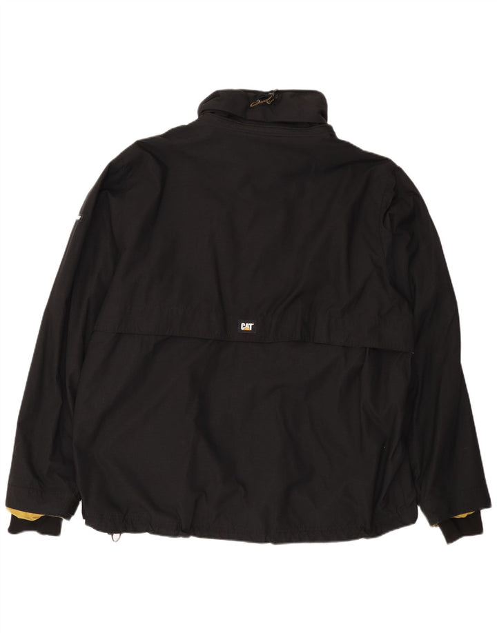 Jaqueta de chuva masculina CAT UK 44 2XL nylon preto