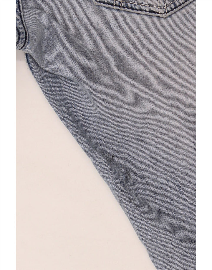 Gas Womens Slim Jeans W30 L34 Azul Algodão