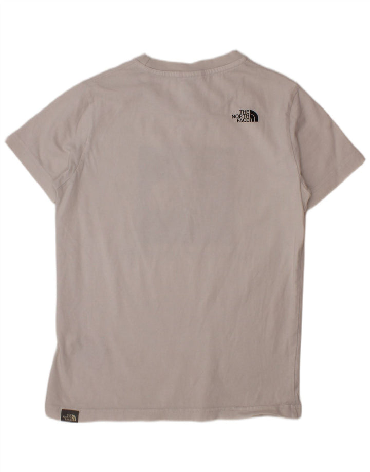 Camiseta gráfica THE NORTH FACE Boys 9-10 anos médio branco