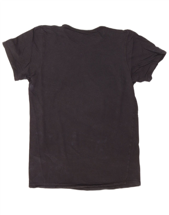 CALVIN KLEIN Camiseta masculina slim fit top pequeno algodão preto