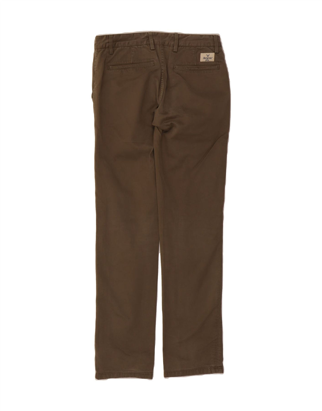 AVIREX Mens Straight Chino Trousers W 30 L32 Khaki Cotton Vintage Avirex and Second-Hand Avirex from Messina Hembry 