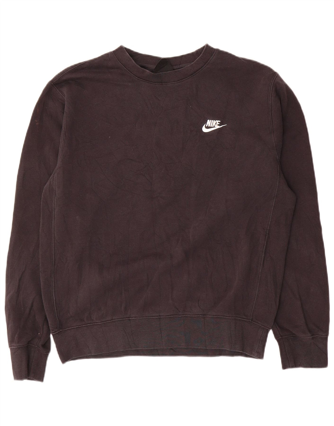 Nike moletom masculino jumper pequeno algodão preto