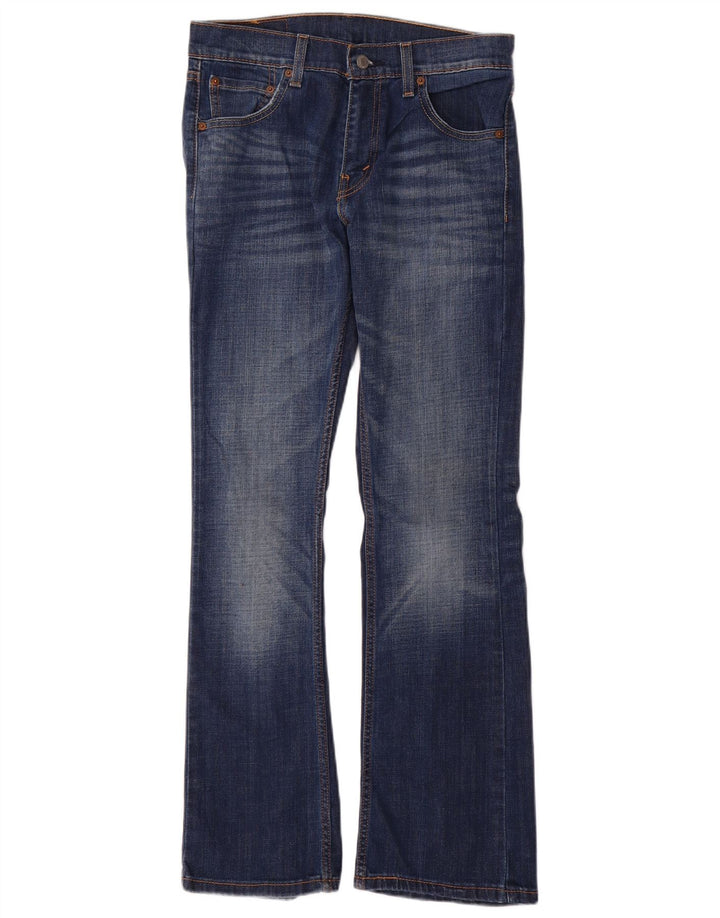 Calça jeans feminina LEVI'S 527 Bootcut W29 L30 azul algodão
