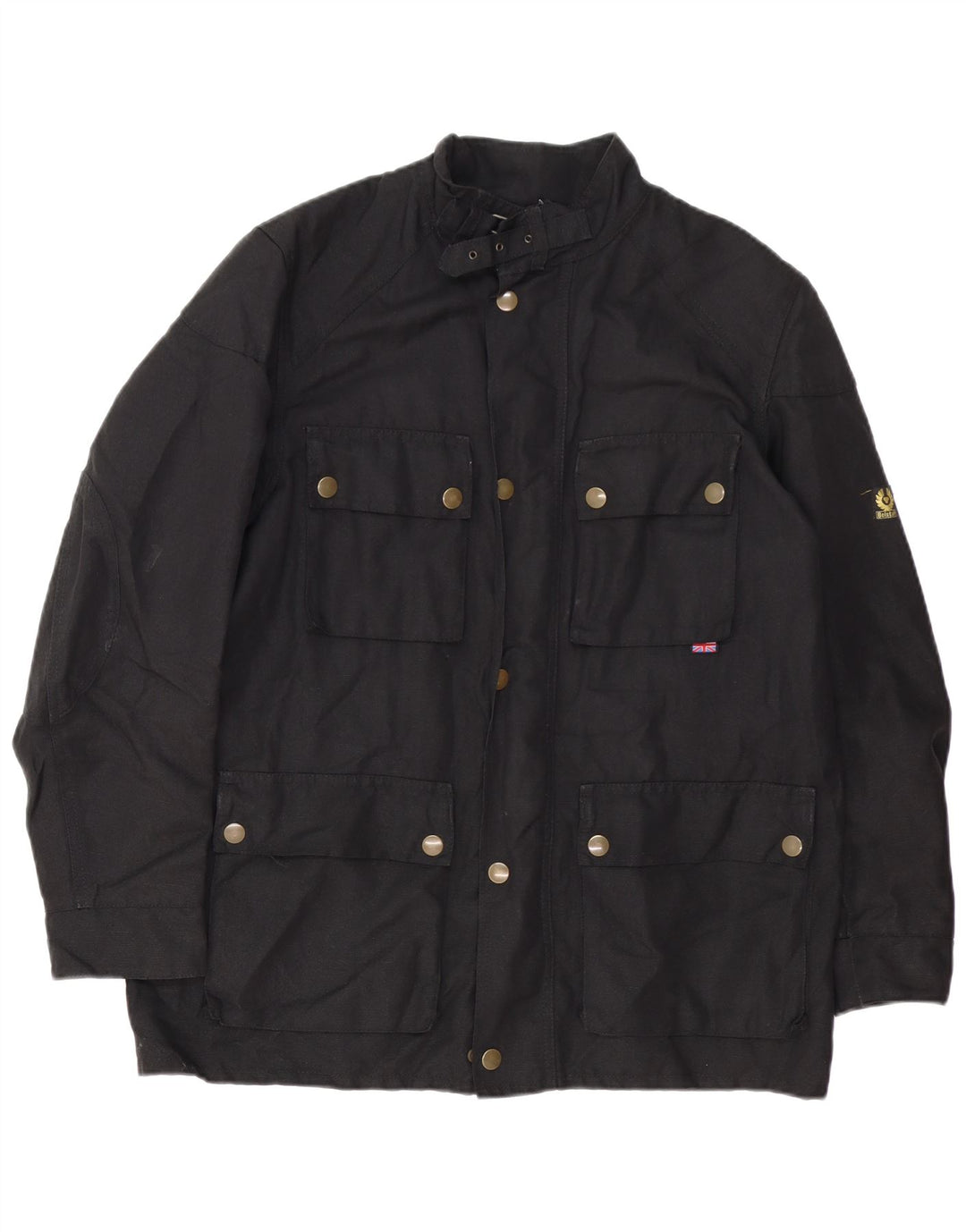 Jaqueta utilitária masculina BELSTAFF UK 38 algodão preto médio