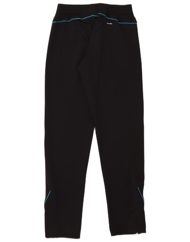 Calças de treino Adidas Boys Climalite 15-16 anos preto poliéster