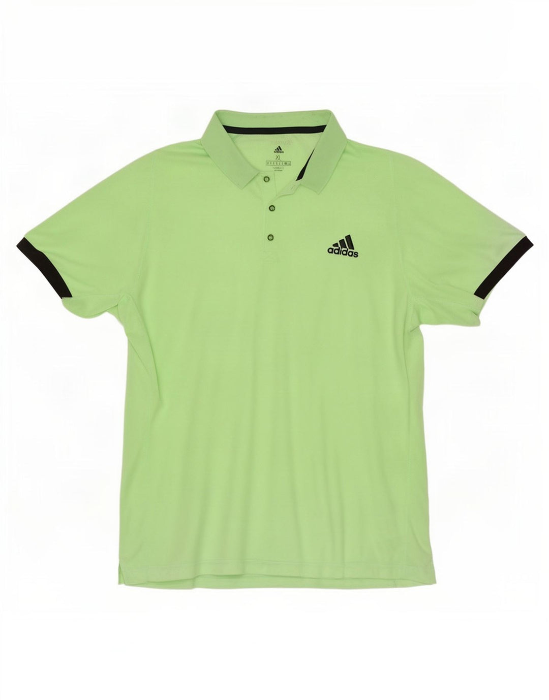 Adidas Mens Climalite Polo Shirt XL Verde Poliéster