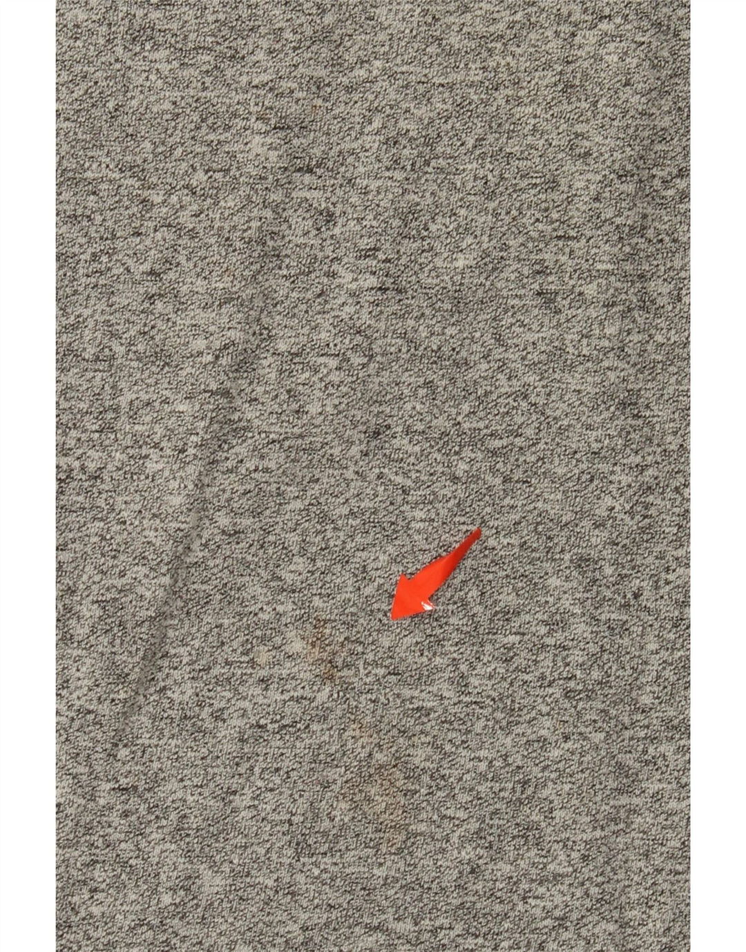 Camiseta ASICS masculina gráfica pequena cinza manchada