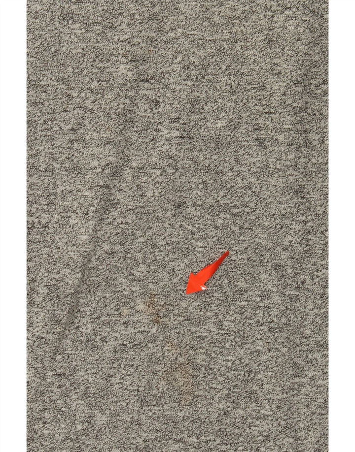 Camiseta ASICS masculina gráfica pequena cinza manchada