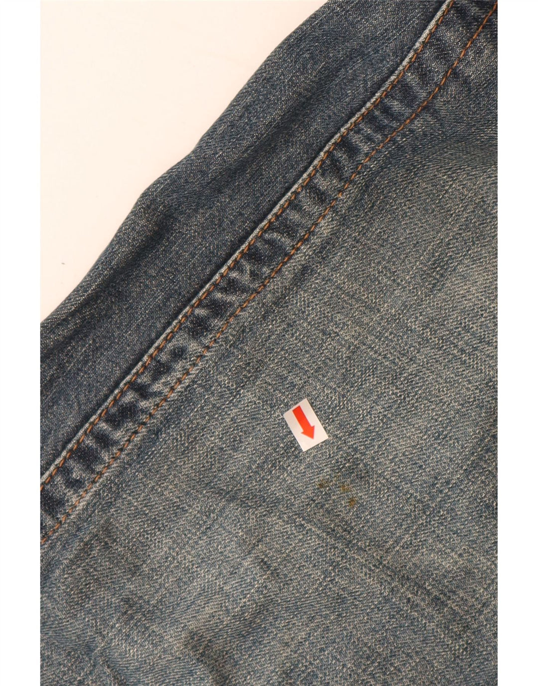 Calça jeans reta feminina CALVIN KLEIN W32 L34 algodão azul