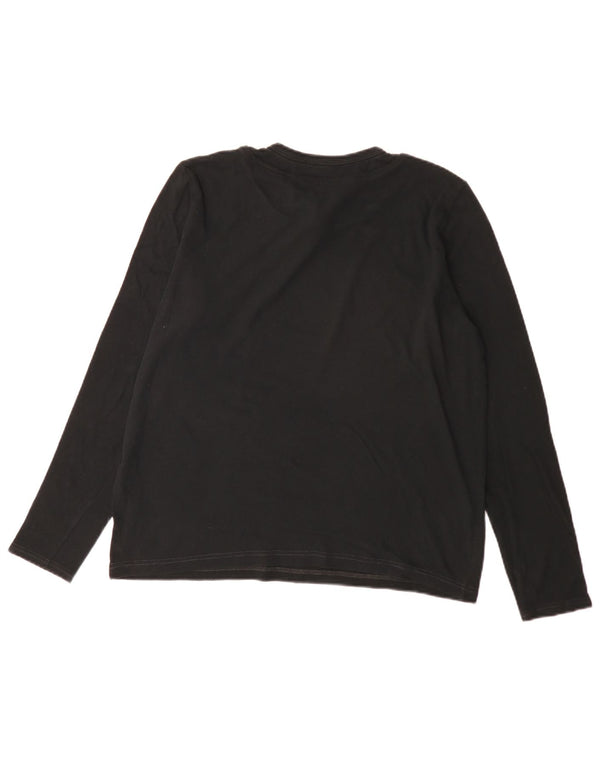 Calvin Klein Jeans Masculino Top Manga Longa IT 50 Médio Preto