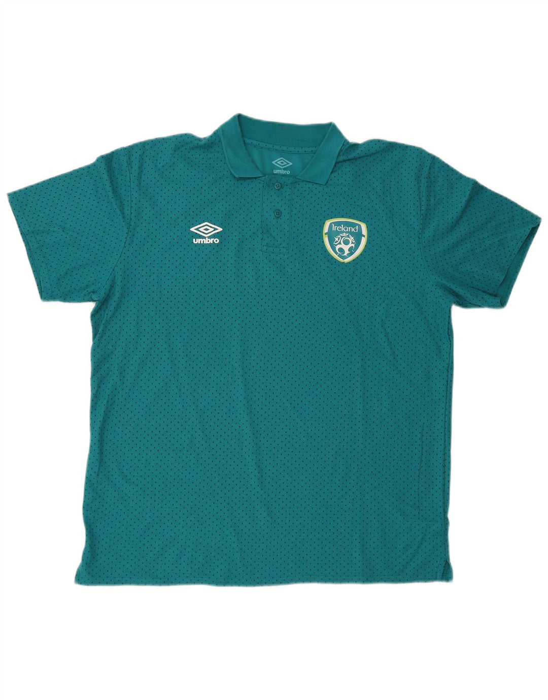 Camisa polo masculina Umbro 2XL turquesa