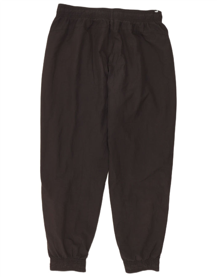 Calça de treino masculina Puma Joggers grande poliéster preto