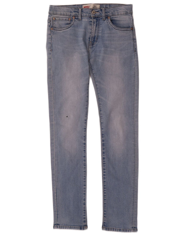 Levi's Boys 510 Skinny Jeans 13-14 Anos W28 L30 Azul Algodão