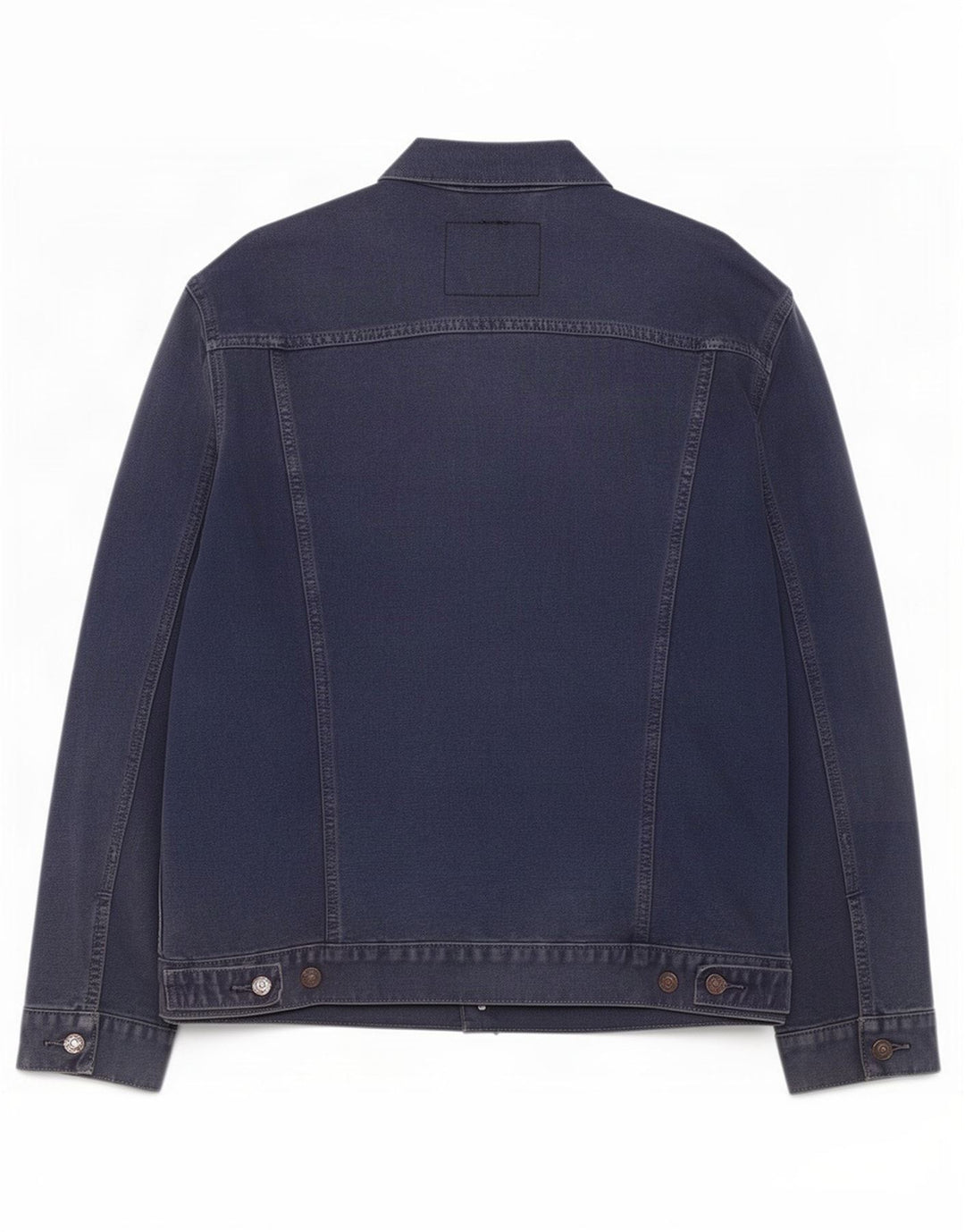 Jaqueta jeans masculina Levi's UK 42 XL azul marinho algodão