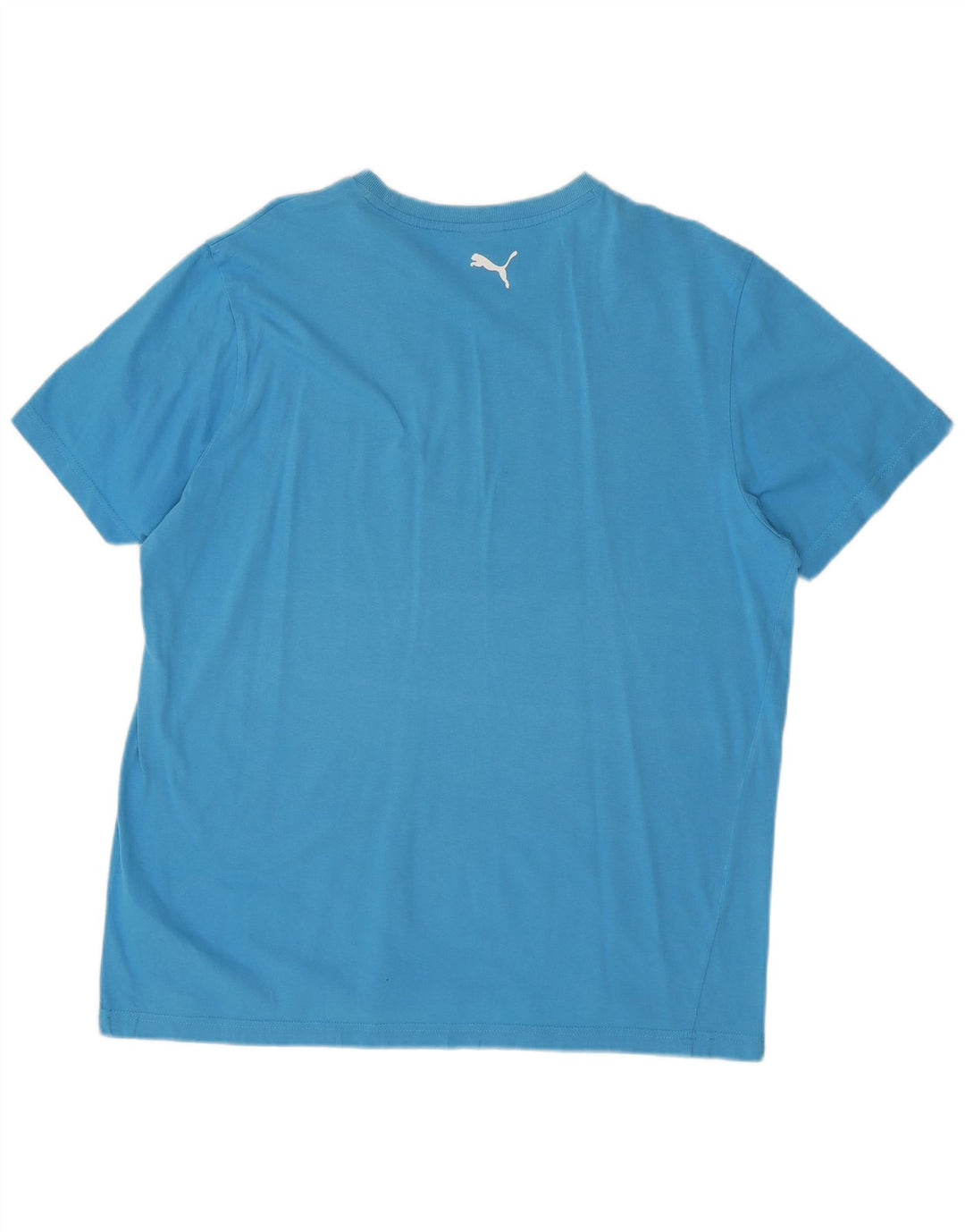 Puma Camiseta Masculina Graphic Top XL Azul Algodão