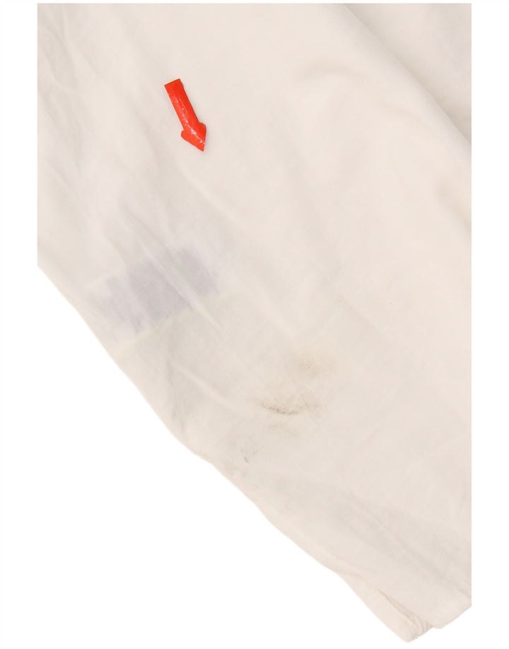 Blusa feminina Marks & Spencer UK 20 2XL viscose branca