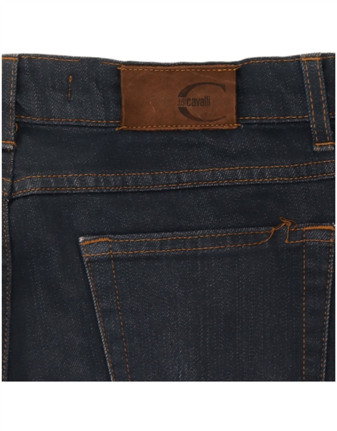 Just Cavalli Jeans Bootcut Feminino W30 L31 Azul Marinho