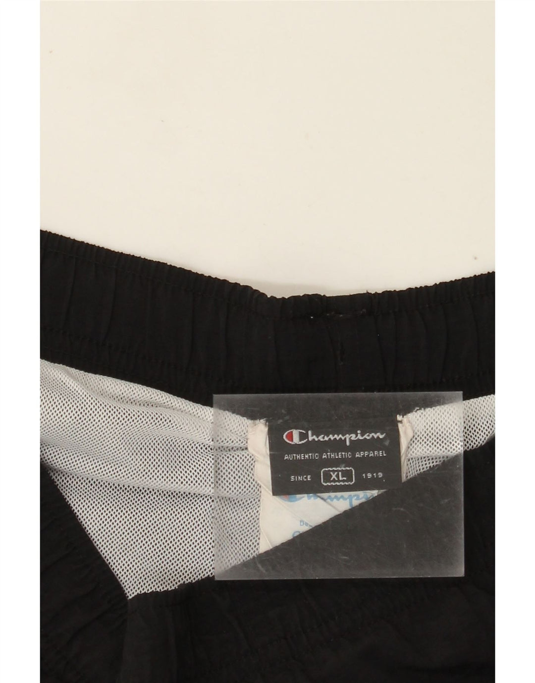Shorts de natação masculino CHAMPION XL poliéster preto
