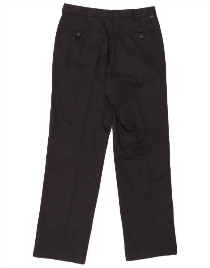 Calça masculina Dockers Straight Suit W32 L33 azul marinho