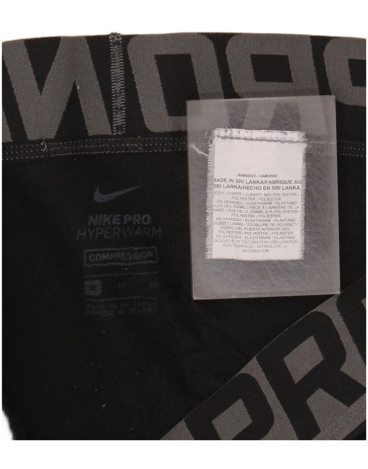 Leggings de compressão masculinas NIKE XL preto poliéster