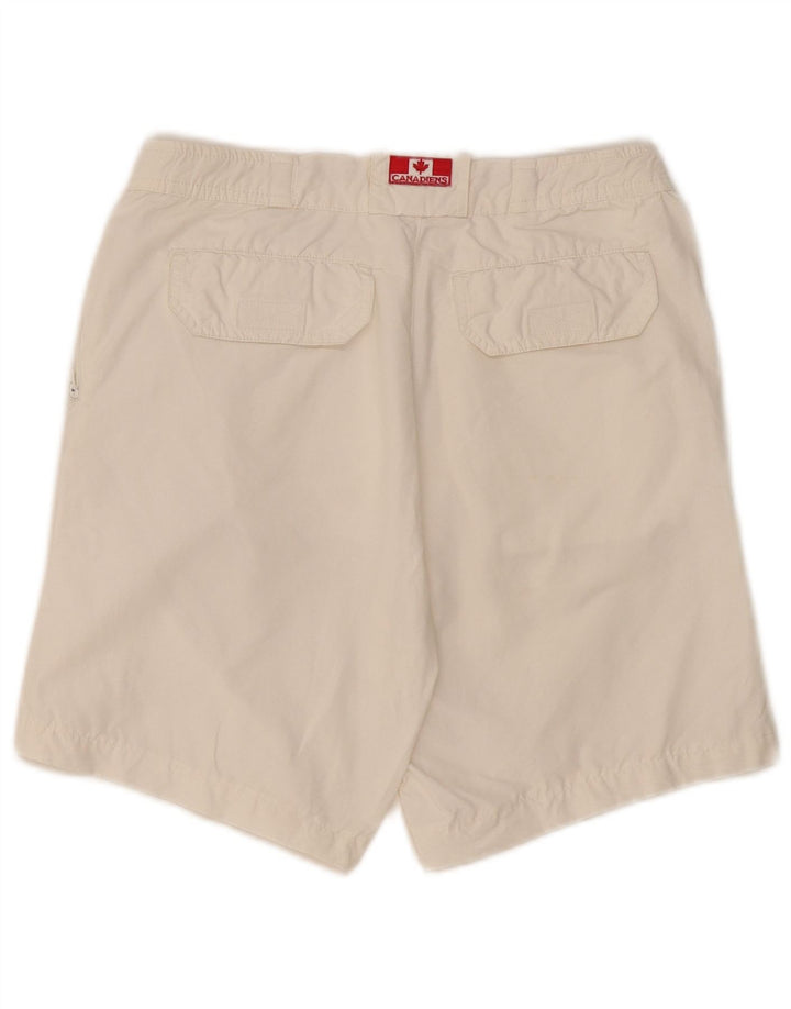 Shorts Chino Feminino Canadiens IT 44 Médio W30 Algodão Branco