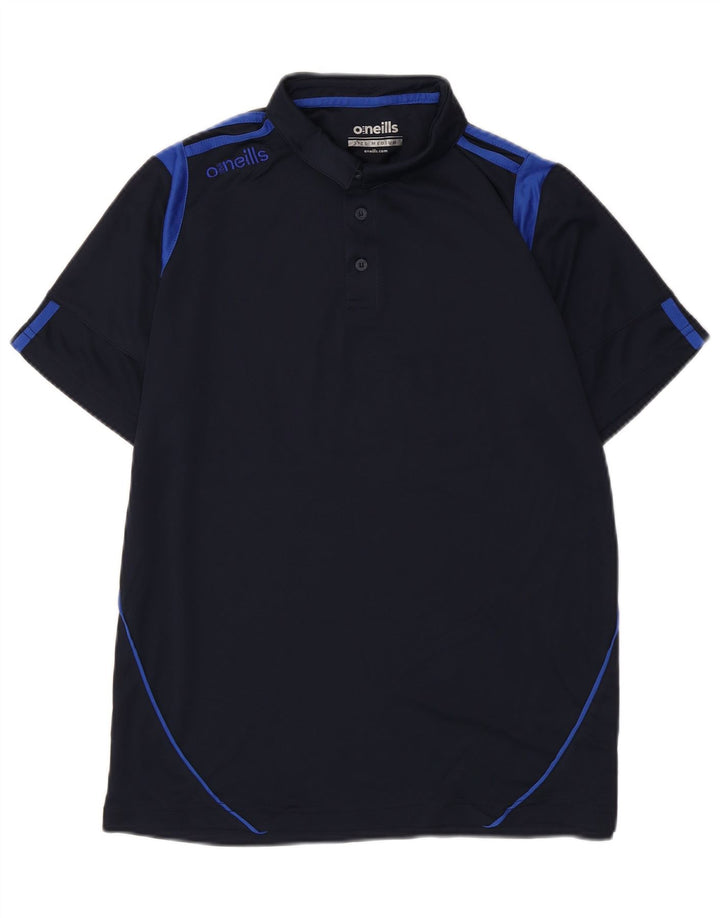 Camisa polo masculina O'Neills médio azul marinho poliéster colorblock