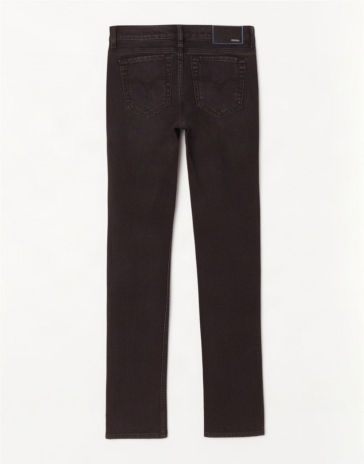 Diesel Feminino Liv Slim Jeans W25 L32 Algodão Preto