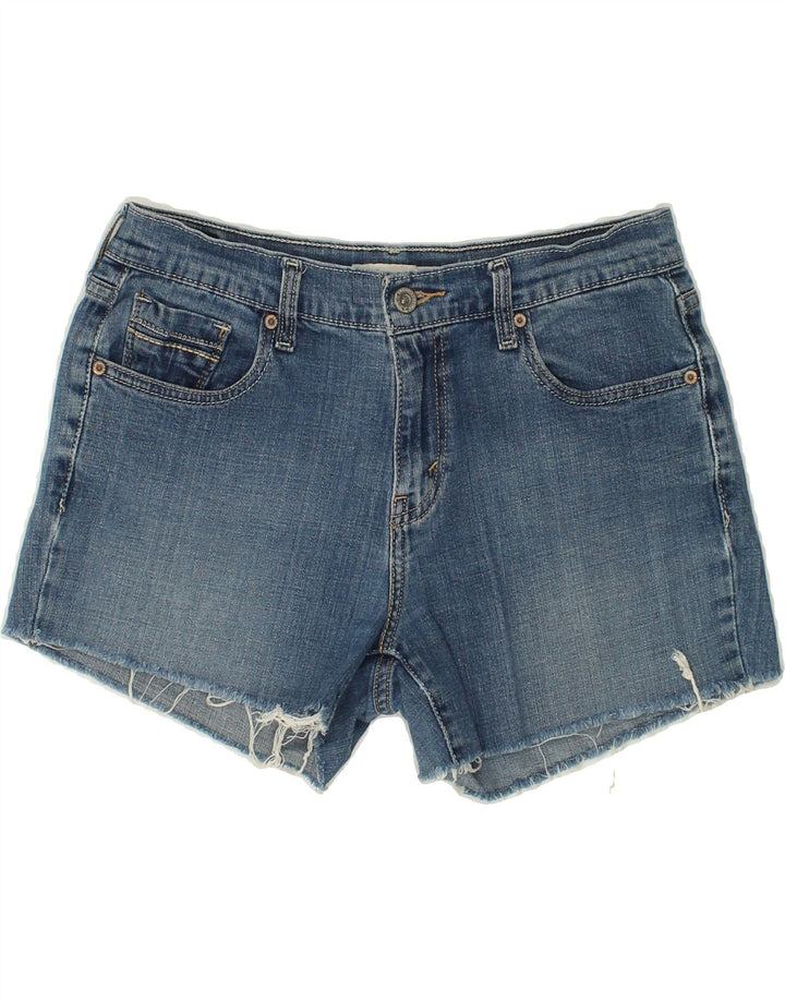 LEVI'S Womens Denim Shorts W29 Medium Blue Cotton | Vintage Levi's | Thrift | Second-Hand Levi's | Used Clothing | Messina Hembry 