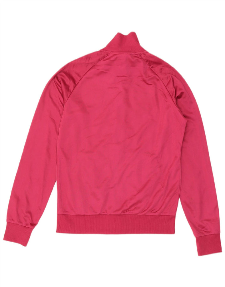 Jaqueta feminina de treino DIADORA UK 10 poliéster rosa pequeno