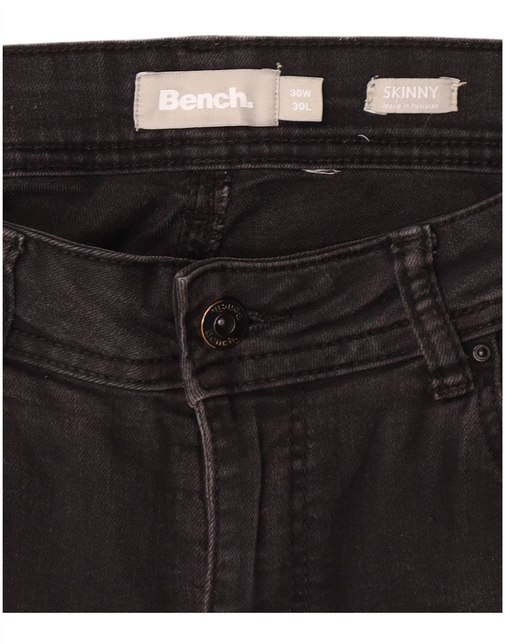 Jeans skinny feminino BENCH W30 L30 preto
