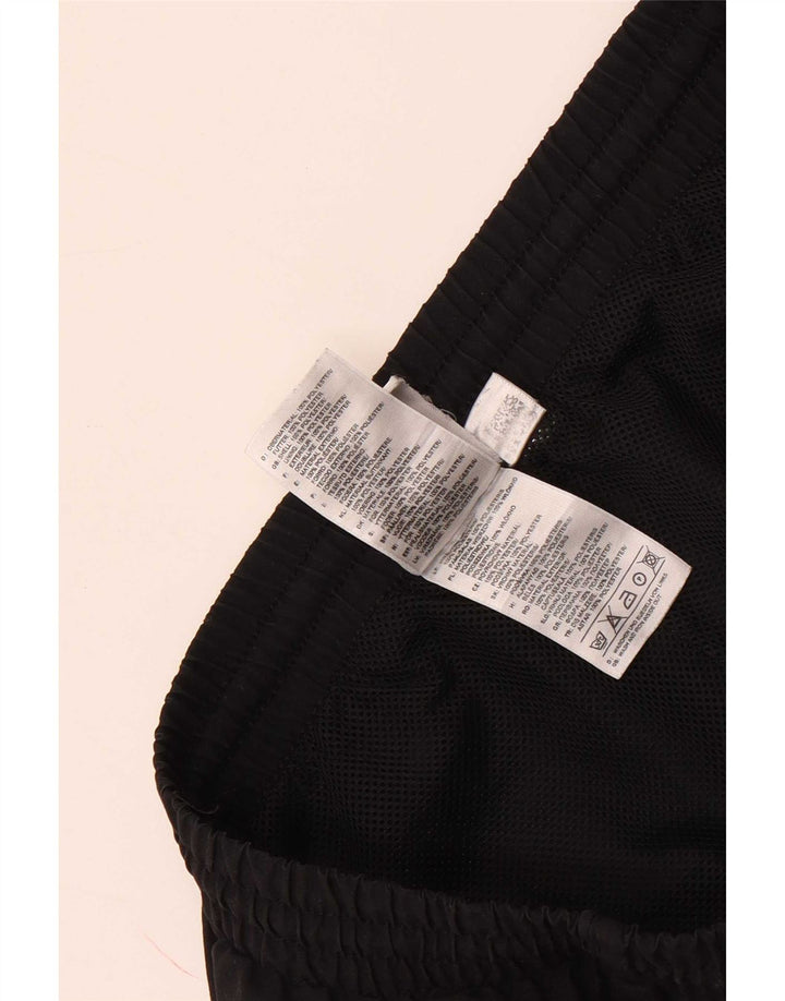 Shorts esportivos masculinos Adidas médio preto poliéster
