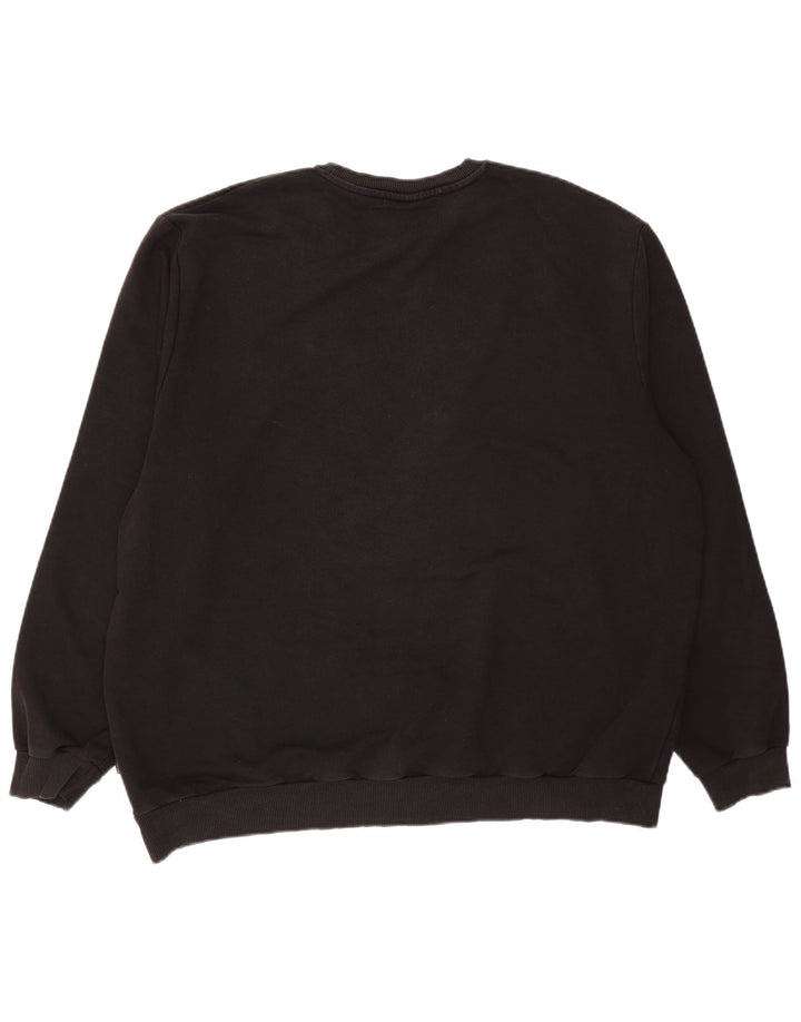 PUMA moletom gráfico masculino jumper 3XL algodão preto