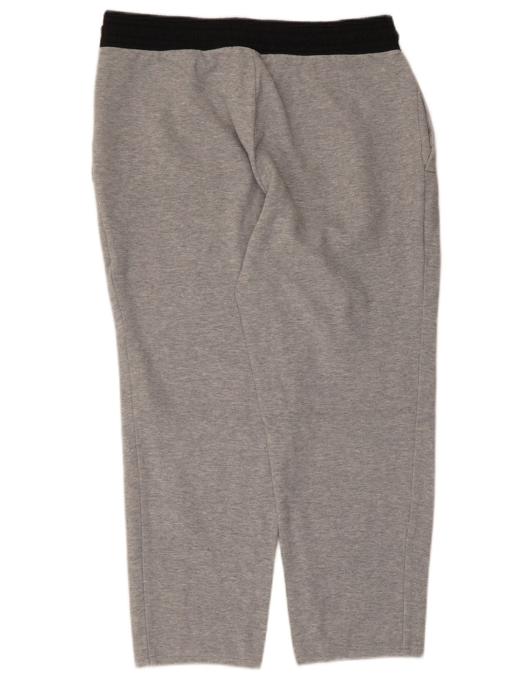 Calça de treino Nike masculina Capri pequena cinza colorblock algodão
