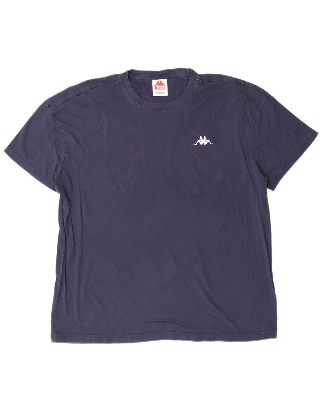Camiseta masculina Kappa Top 2XL algodão azul marinho